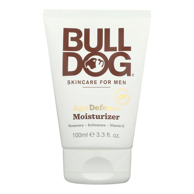 Bulldog Natural Skincare - Moisturizer - Age Defense - 3.3 Fl Oz - Orca Market