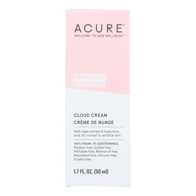 Acure - Cream - Soothing - Cloud - 1.7 Fl Oz - Orca Market