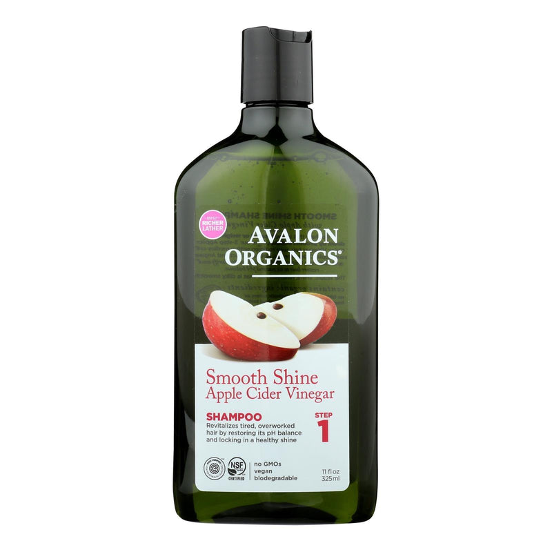 Avalon Shampoo - Smooth Skin - Apple Cider Vinegar - 11 Fl Oz - Orca Market