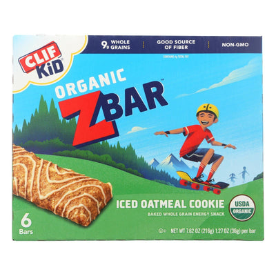 Clif Kid Zbar - Iced Oatmeal Cookie - Case Of 9 - 7.62 Oz - Orca Market