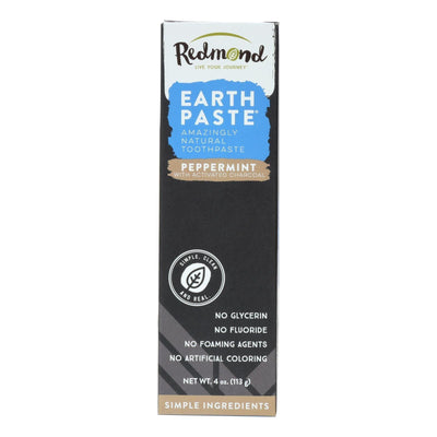 Redmond Life Earthpaste - Peppermint Charcoal - 4 Oz - Orca Market