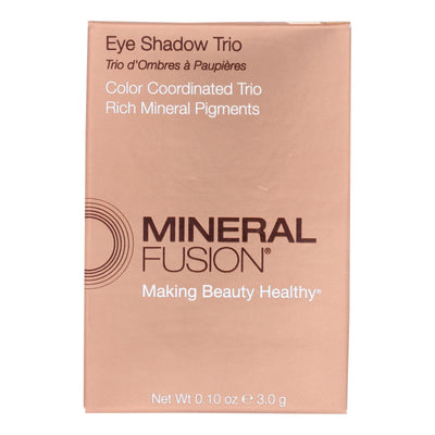 Mineral Fusion - Eye Shadow Trio - Esp Gold - 0.1 Oz. - Orca Market