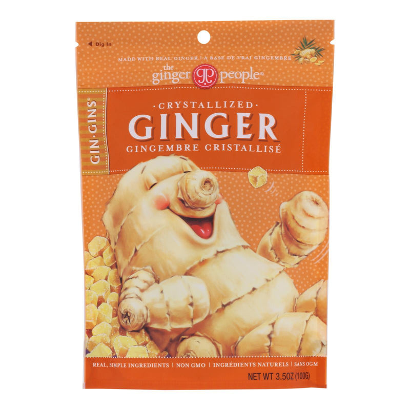 Ginger People - Crystallized Ginger - Case Of 12 - 3.5 Oz. - Orca Market