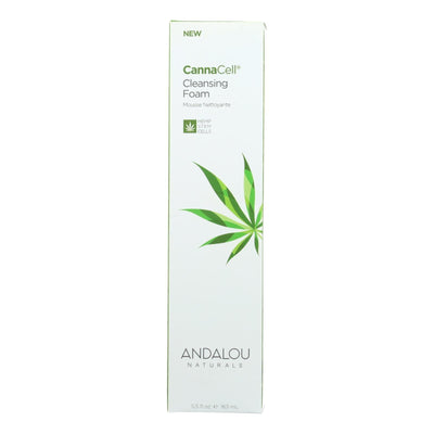 Andalou Naturals - Cannacell Cleansing Foam - 5.5 Fl Oz. - Orca Market