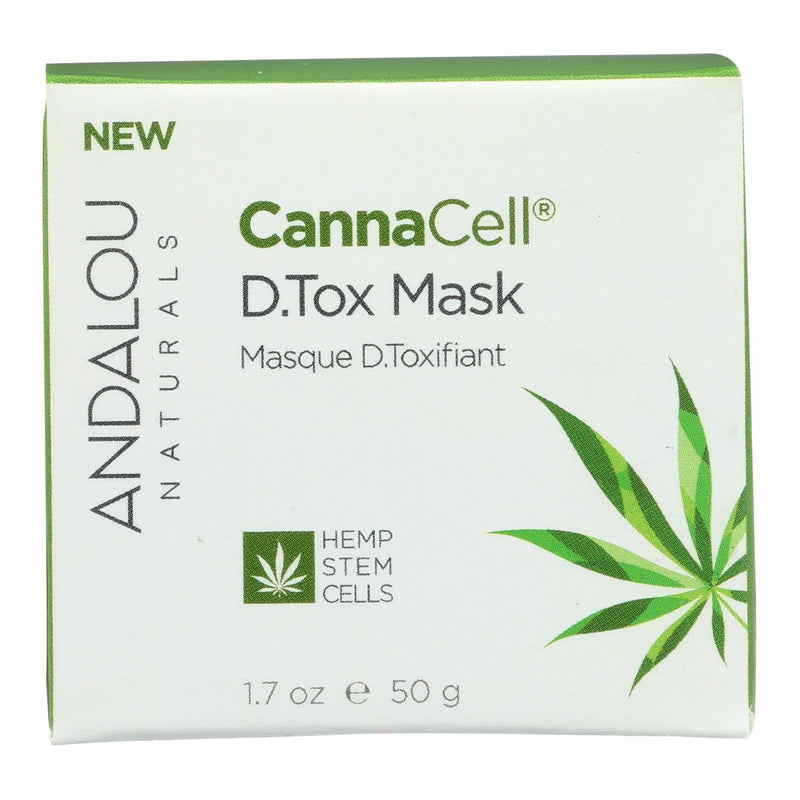 Andalou Naturals - Cannacell Detox Mask - 1.7 Oz. - Orca Market