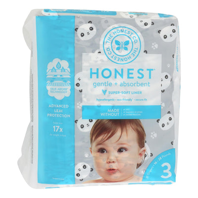 The Honest Company - Diapers Size 3 - Pandas - 27 Count - Orca Market