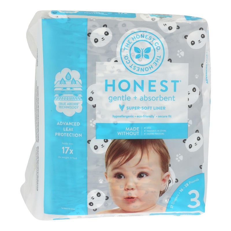 The Honest Company - Diapers Size 3 - Pandas - 27 Count - Orca Market