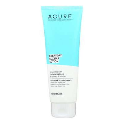 Acure - Lotion - Everyday Eczema - Unscented With Oatmeal - 8 Fl Oz. - Orca Market