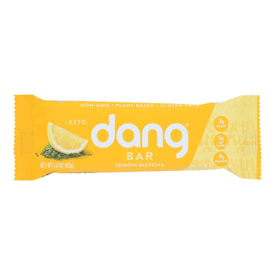 Dang - Bar - Lemon Matcha - Case Of 12 - 1.4 Oz. - Orca Market